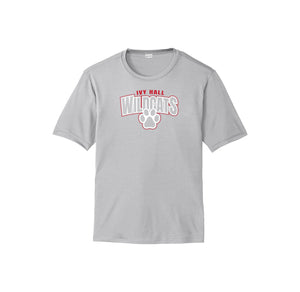 Ivy Hall Elementary Fall-Adult Unisex Dri-Fit Shirt On-Demand Stripe Logo Curve Logo