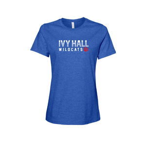 Ivy Hall Elementary Fall-Women’s Premium Relaxed CVC Tee On-Demand Stripe Logo