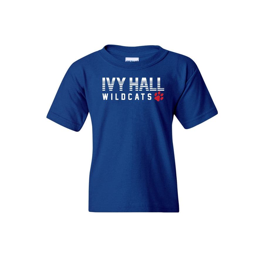 Ivy Hall Elementary Fall 2024 Spirit Wear On Demand-Youth Unisex T-Shirt On-Demand Stripe Logo