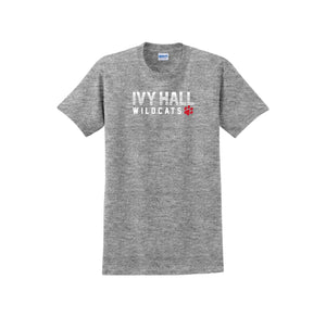 Ivy Hall Elementary Fall-Adult Unisex T-Shirt On-Demand Stripe Logo