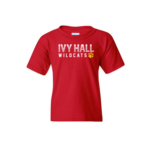 Ivy Hall Elementary Fall 2024 Spirit Wear On Demand-Youth Unisex T-Shirt On-Demand Stripe Logo