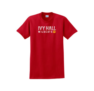 Ivy Hall Elementary Fall-Adult Unisex T-Shirt On-Demand Stripe Logo