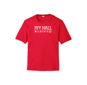 Ivy Hall Elementary Fall-Adult Unisex Dri-Fit Shirt On-Demand Stripe Logo