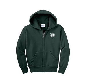 Andrew Jackson Middle School (TX)-Youth Unisex Full-Zip Hooded Sweatshirt On-Demand 6th GRADE