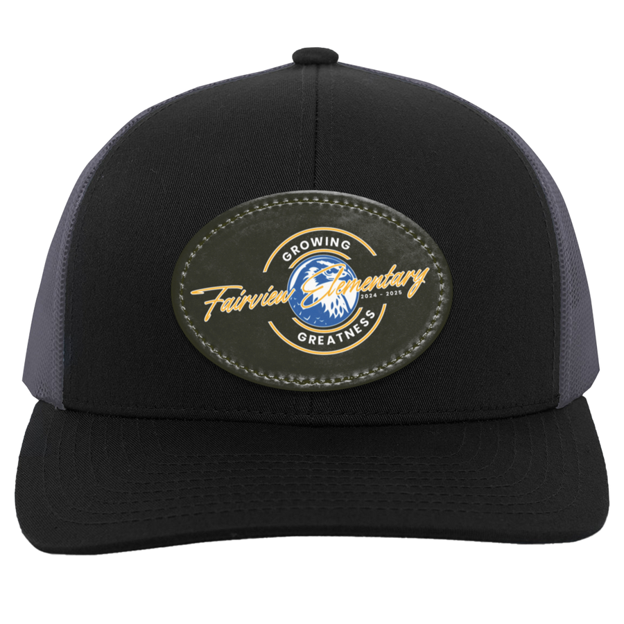 FE STAFF Spirit Wear 2024-25 On Demand-104C Trucker Snap Back - Oval Patch