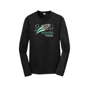 Gomes-Youth Unisex Dri-Fit Long Sleeve Tee On-Demand Rocket Logo