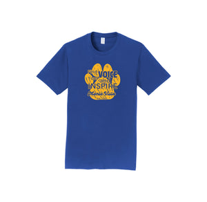 Monte Vista Elementary-Adult Unisex Fan Favorite Premium Tee On-Demand Paw logo