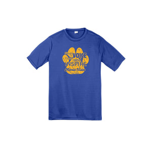 Monte Vista Elementary-Youth Unisex Dri-Fit Shirt On-Demand Paw logo