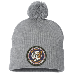 Bellevue-Santa Fe-Pom Pom Knit Beanie