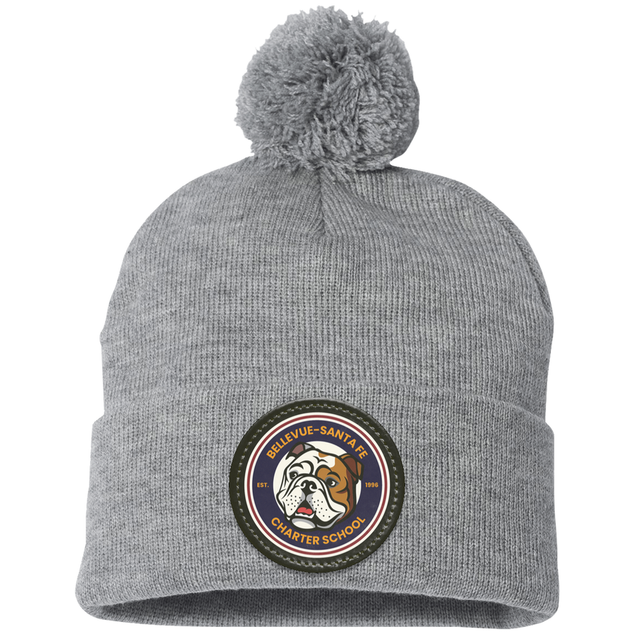 Bellevue-Santa Fe-Pom Pom Knit Beanie