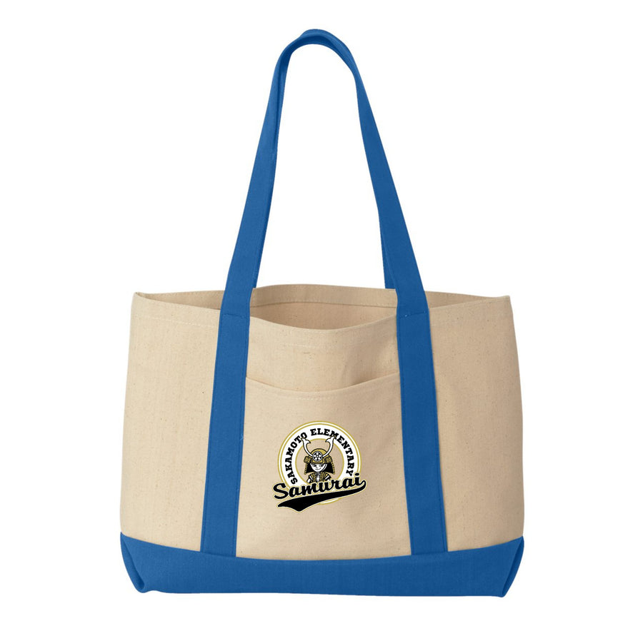 Sakamoto Elementary-Liberty Cotton Canvas Tote On-Demand