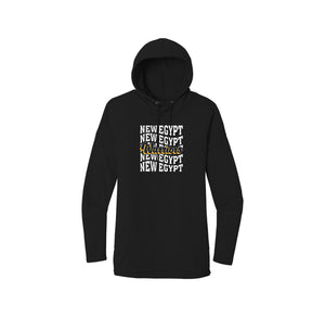 New Egypt Elm-Womens Premium Featherweight French Terry Hoodie On-Demand Repeat Logo