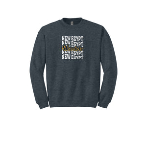 New Egypt Elm-Adult Unisex Crewneck Sweatshirt On-Demand Repeat Logo