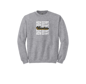 New Egypt Elm-Adult Unisex Crewneck Sweatshirt On-Demand Repeat Logo