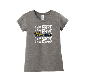 New Egypt Elm-Girls Youth Premium Tee On-Demand Era Repeat Logo