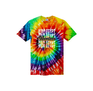 New Egypt Elm-Youth Unisex Tie-Dye Shirt On-Demand Repeat Logo