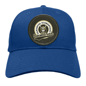 Sakamoto Elementary-BX020 Structured Twill Cap - Circle Patch