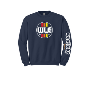 Westlake Elementary Spirit Wear 2024-25 On Demand-Adult Unisex Crewneck Sweatshirt On-Demand Front & Sleeve