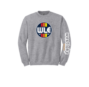 Westlake Elementary Spirit Wear 2024-25 On Demand-Adult Unisex Crewneck Sweatshirt On-Demand Front & Sleeve