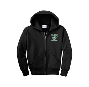 Two Rivers Middle School-Copy of Youth Unisex Full-Zip Hooded Sweatshirt On-Demand