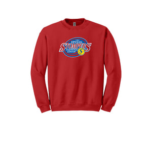 SRVGAL Softball On Demand-Adult Unisex Crewneck Sweatshirt On-Demand