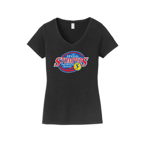 SRVGAL Softball On Demand-Womens Fan Favorite V-Neck Tee On-Demand