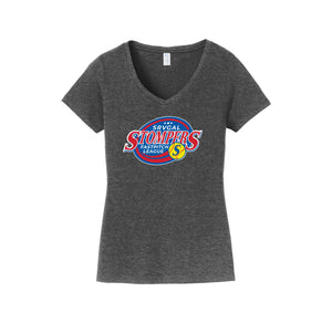 SRVGAL Softball On Demand-Womens Fan Favorite V-Neck Tee On-Demand