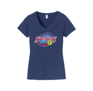 SRVGAL Softball On Demand-Womens Fan Favorite V-Neck Tee On-Demand