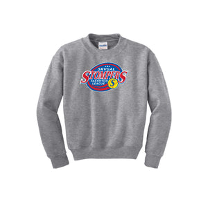 SRVGAL Softball On Demand-Youth Unisex Crewneck Sweatshirt On-Demand