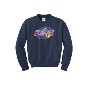 SRVGAL Softball On Demand-Youth Unisex Crewneck Sweatshirt On-Demand