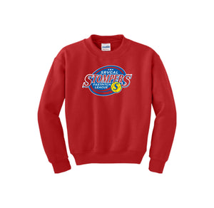 SRVGAL Softball On Demand-Youth Unisex Crewneck Sweatshirt On-Demand