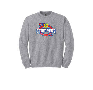 SRVGAL Softball On Demand-Adult Unisex Crewneck Sweatshirt On-Demand White Lettering