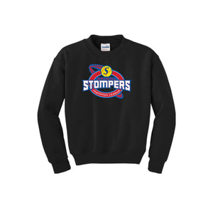 SRVGAL Softball On Demand-Youth Unisex Crewneck Sweatshirt On-Demand White Lettering