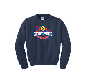 SRVGAL Softball On Demand-Youth Unisex Crewneck Sweatshirt On-Demand White Lettering