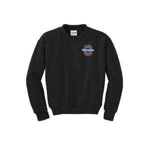 Chaparral Elementary Spirit Wear 2024-25 On Demand-Youth Unisex Crewneck Sweatshirt On-Demand Circle Left Chest