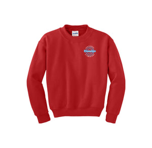 Chaparral Elementary Spirit Wear 2024-25 On Demand-Youth Unisex Crewneck Sweatshirt On-Demand Circle Left Chest