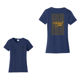 Wealthy Elementary-Womens Fan Favorite Tee On-Demand Two Logo Print