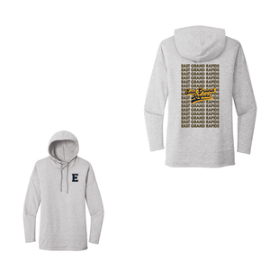 Wealthy Elementary-Womens Premium Featherweight French Terry Hoodie On-Demand Two Logo Print