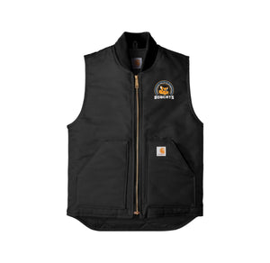 Chapman Hills Elementary-Carhartt Duck Vest On-Demand Circle Logo