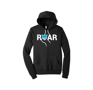 WAES-Adult Unisex Premium Sponge Fleece Pullover Hoodie On-Demand Roar Logo