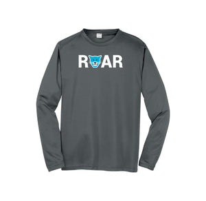 WAES-Adult Unisex Dri-Fit Long Sleeve Tee On-Demand Roar Logo