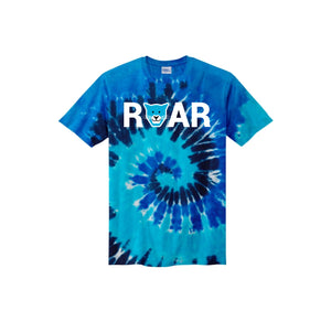 WAES-Youth Unisex Tie-Dye Shirt On-Demand Roar Logo