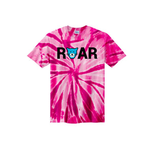 WAES-Youth Unisex Tie-Dye Shirt On-Demand Roar Logo