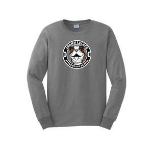 JoAnn Leleck Elementary Spirit Wear 2024-25 On Demand-Adult Unisex Long Sleeve Tee On-Demand Circle Logo