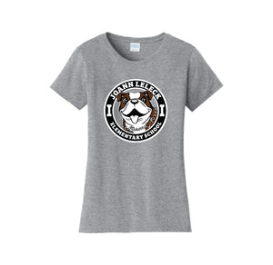 JoAnn Leleck Elementary Spirit Wear 2024-25 On Demand-Womens Fan Favorite Tee On-Demand Circle Logo