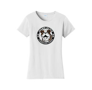 JoAnn Leleck Elementary Spirit Wear 2024-25 On Demand-Womens Fan Favorite Tee On-Demand Circle Logo