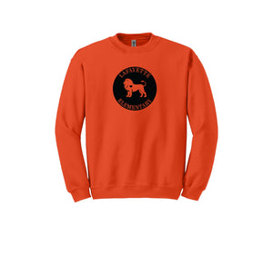 Lafayette Elementary-Adult Unisex Crewneck Sweatshirt On-Demand Circle Logo