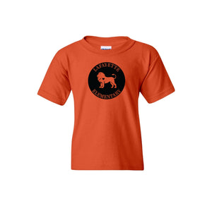 Lafayette Elementary-Youth Unisex T-Shirt On-Demand Circle Logo