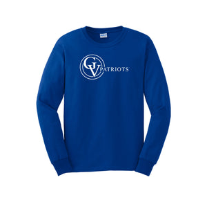 Great Valley High School On Demand-Adult Unisex Long Sleeve Tee On-Demand Circle Logo