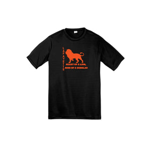 Lafayette Elementary-Youth Unisex Dri-Fit Shirt On-Demand Silhouette Logo